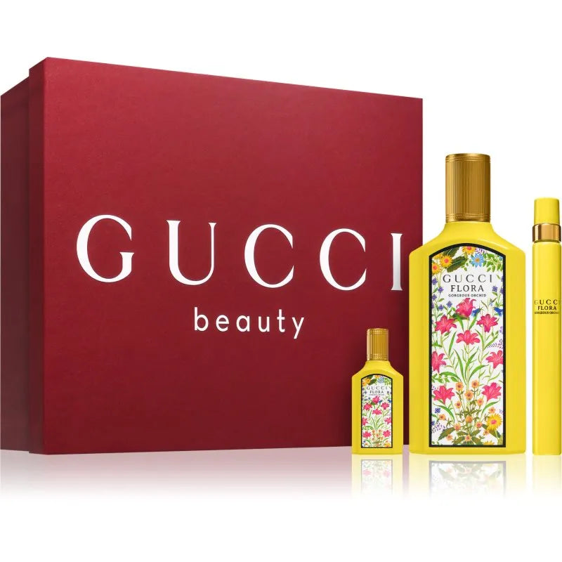 SET GUCCI FLORA GORGEOUS ORCHID