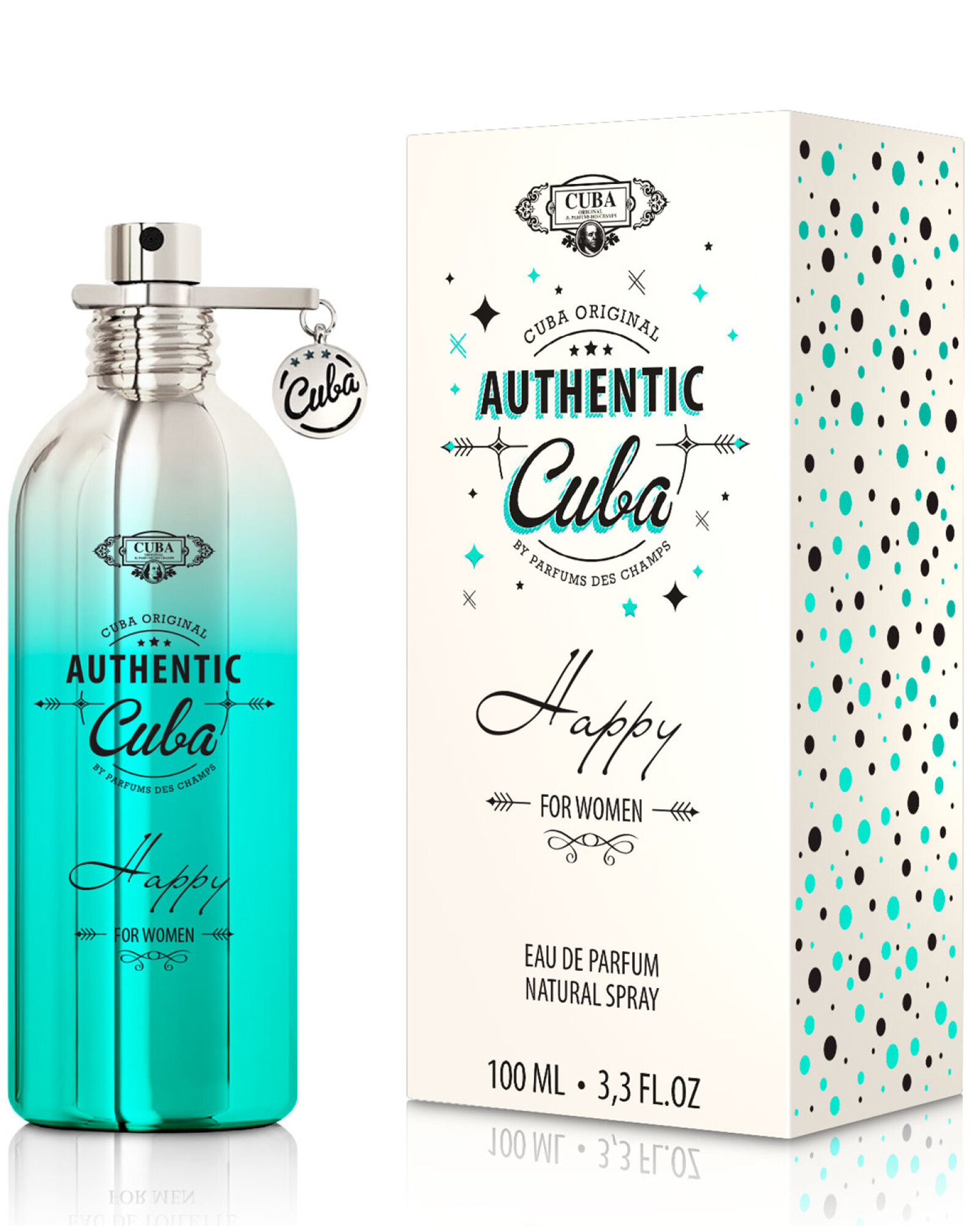 CUBA AUTHENTIC HAPPY EDP 100ML 